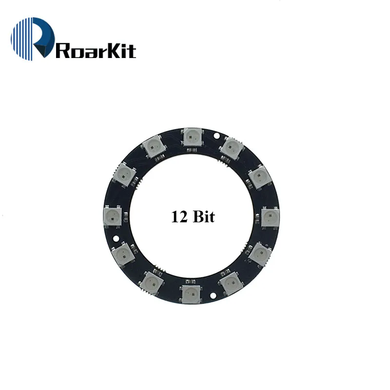 Светодиодное кольцо RGB 1 3 4 7 8 9 12 16 24 32 бит LED s WS2812 5050 светодиодная кольцевая лампа
