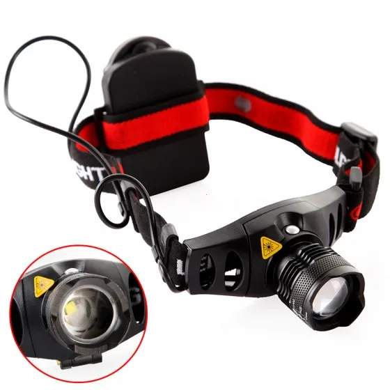Фонарь налобный светодиодный 4 режима 1000 лм с фокусировкой|head flashlight|head lampcamping head