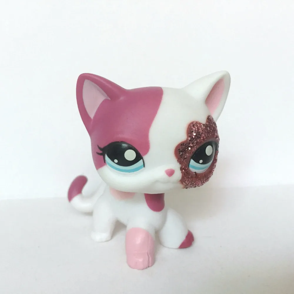 LITTLEST коллекция животных фигурка для девочки короткие волосы кошка в очках