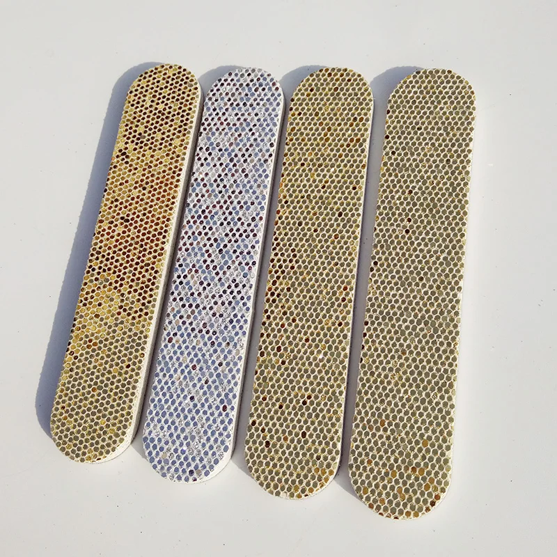 50 шт. высококачественные блестящие пилки для ногтей 100 мм|nail files manicure|nail filenail file 150 |