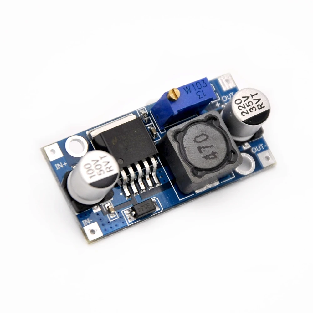 Официальный LM2596 DC-DC вход 4 В-35 В выход 1 23 в-30 в Регулируемый понижающий модуль