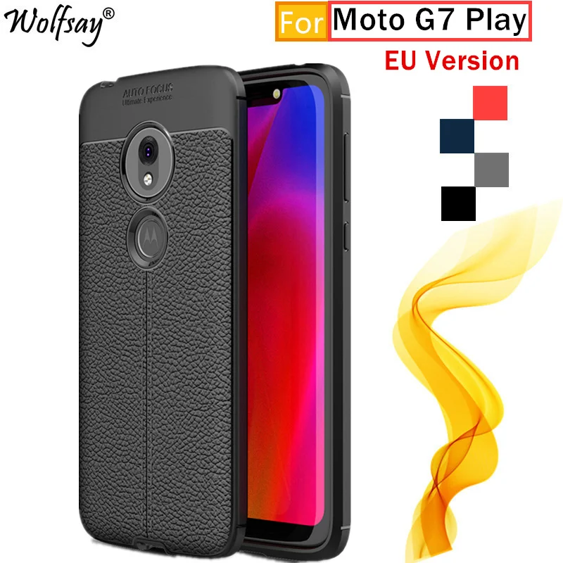 

For Cover Motorola Moto G7 Play Case Rugged Style Housings Bumper Silicone Case For Motorola Moto G7 Play Case For Moto G7 Play