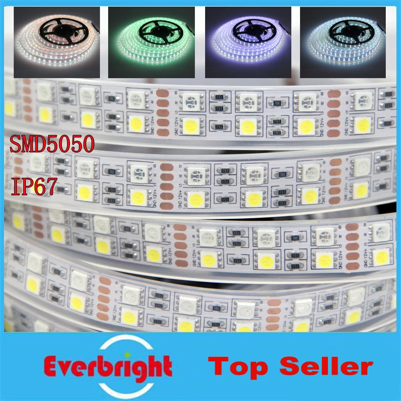 

2016 New Super Bright 5M 600LEDs SMD 5050 Double Row RGBW LED Strip 120LED/M Flexible LED Strip Rope Light White/Warm White