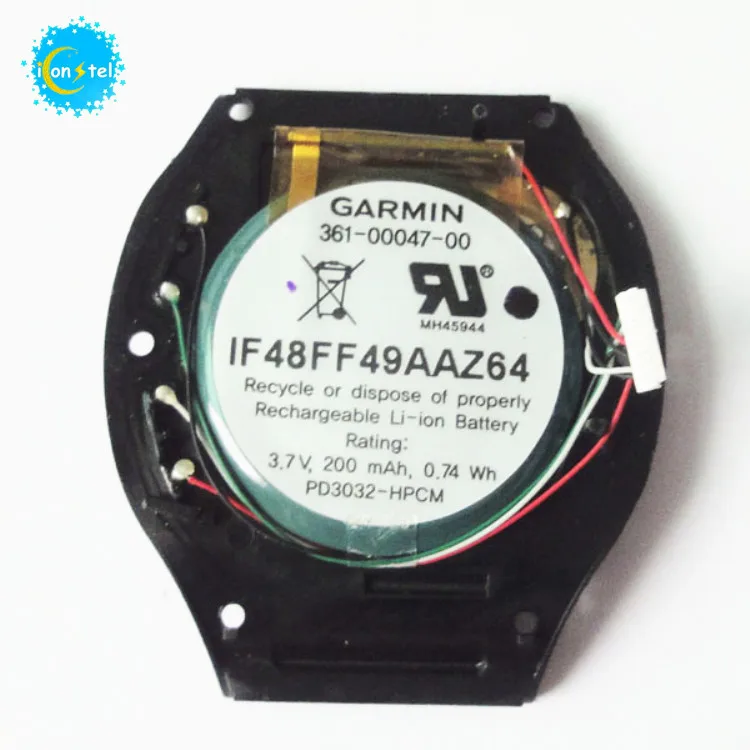 5 шт. iConstel для Garmin PD3032 3 7 в 200 мАч батарея Forerunner 110 210 поводитель GPS часы талия