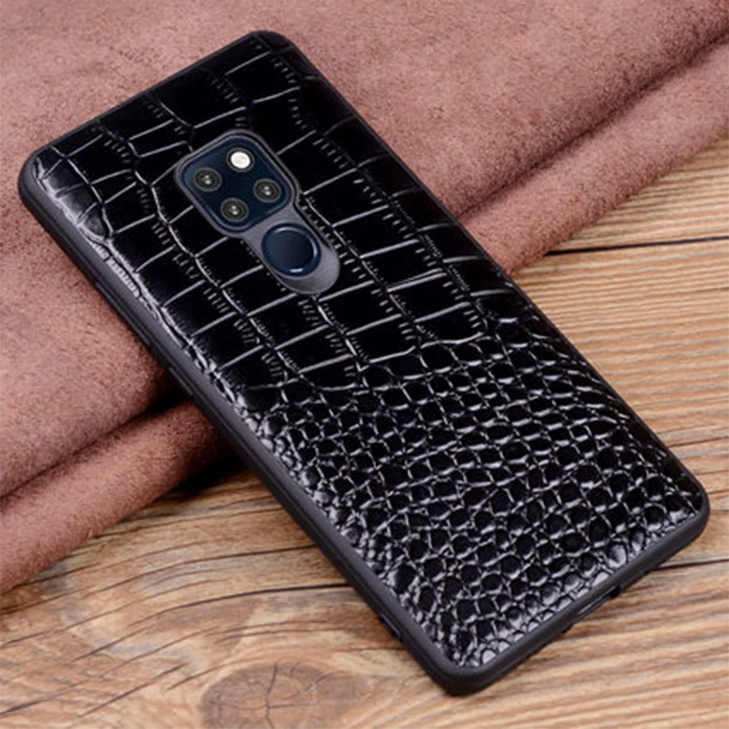 

Genuine Leather Case for Huawei Mate20 Luxury Phone Cover Bag for Huawei Mate 20Pro 20X Free Tempered Glass Screen Protector