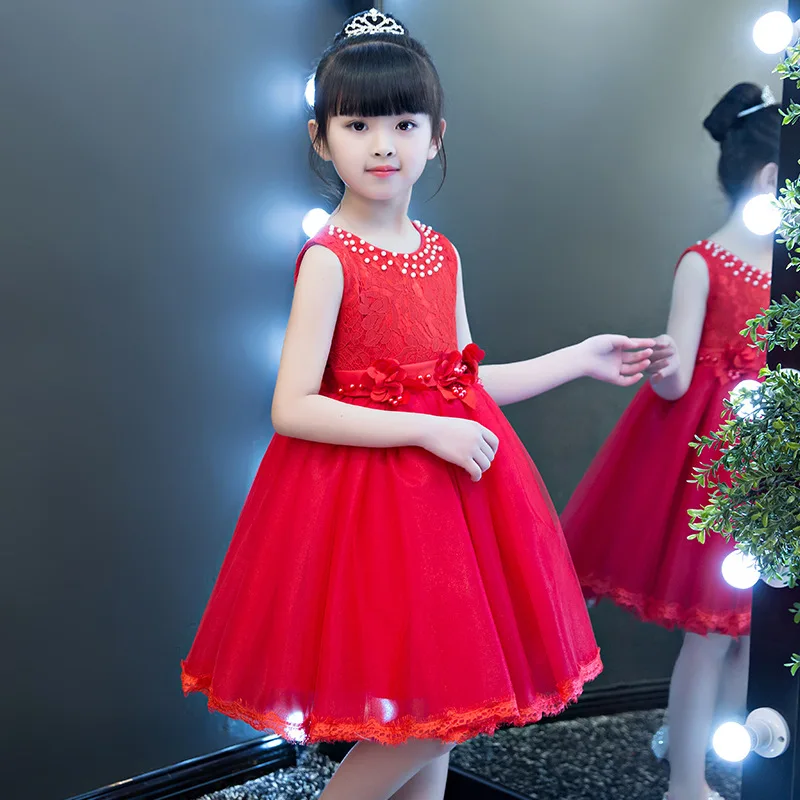 Новинка 2021 Детские вечерние платья для девочек детское кружевное Тюлевое платье