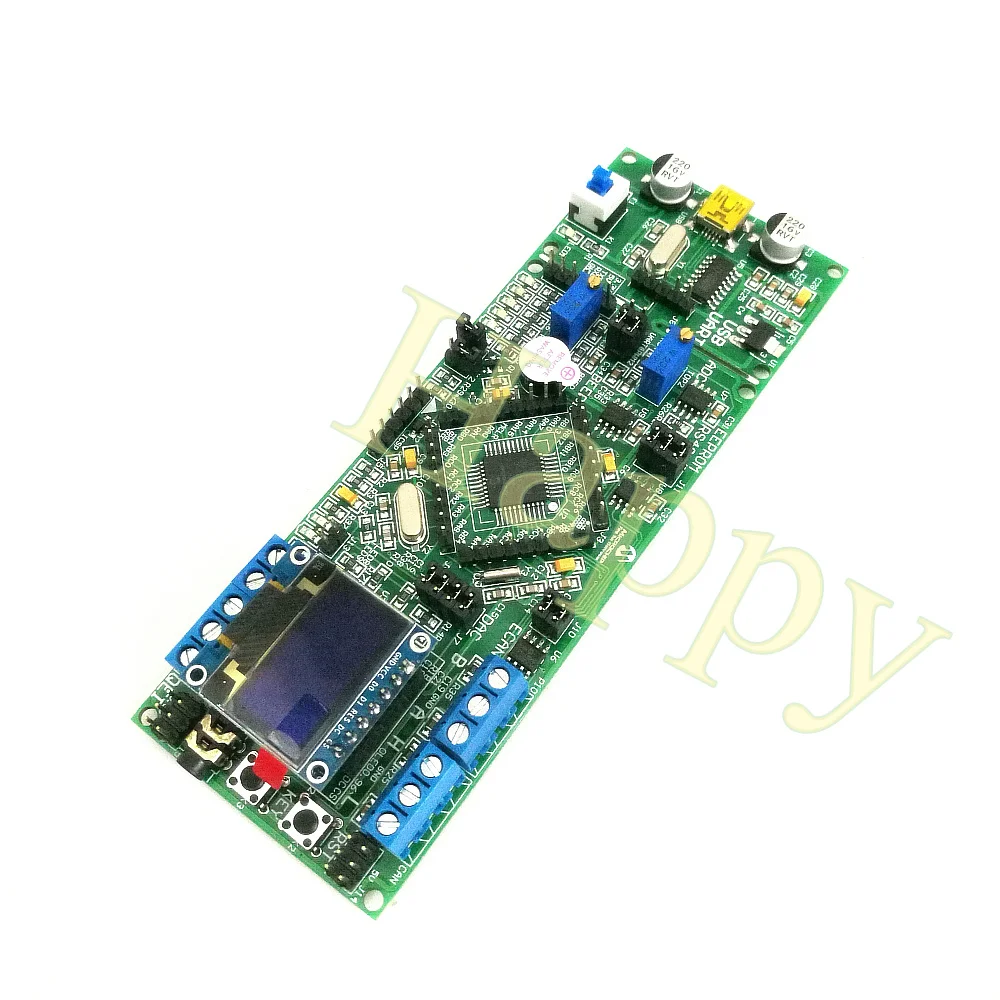 DsPIC development board dsPIC33FJ dsPIC33FJ128MC804 DSP experimental board|Крышки переключателей| |