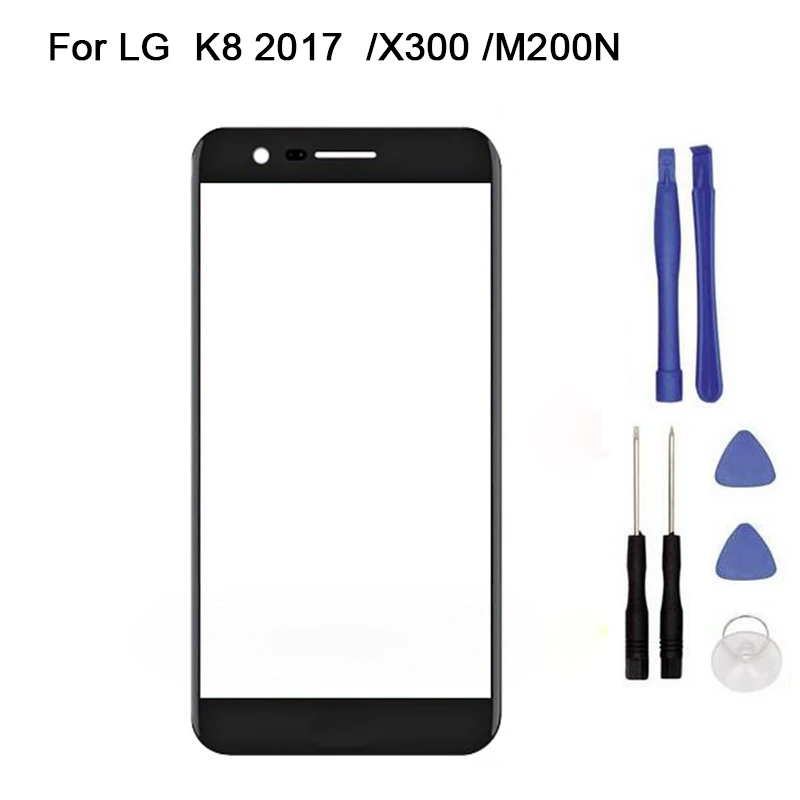 Новый сенсорный экран для LG K8 2017 X300 M200N X240 Переднее стекло 5 0 дюйма Сенсорная