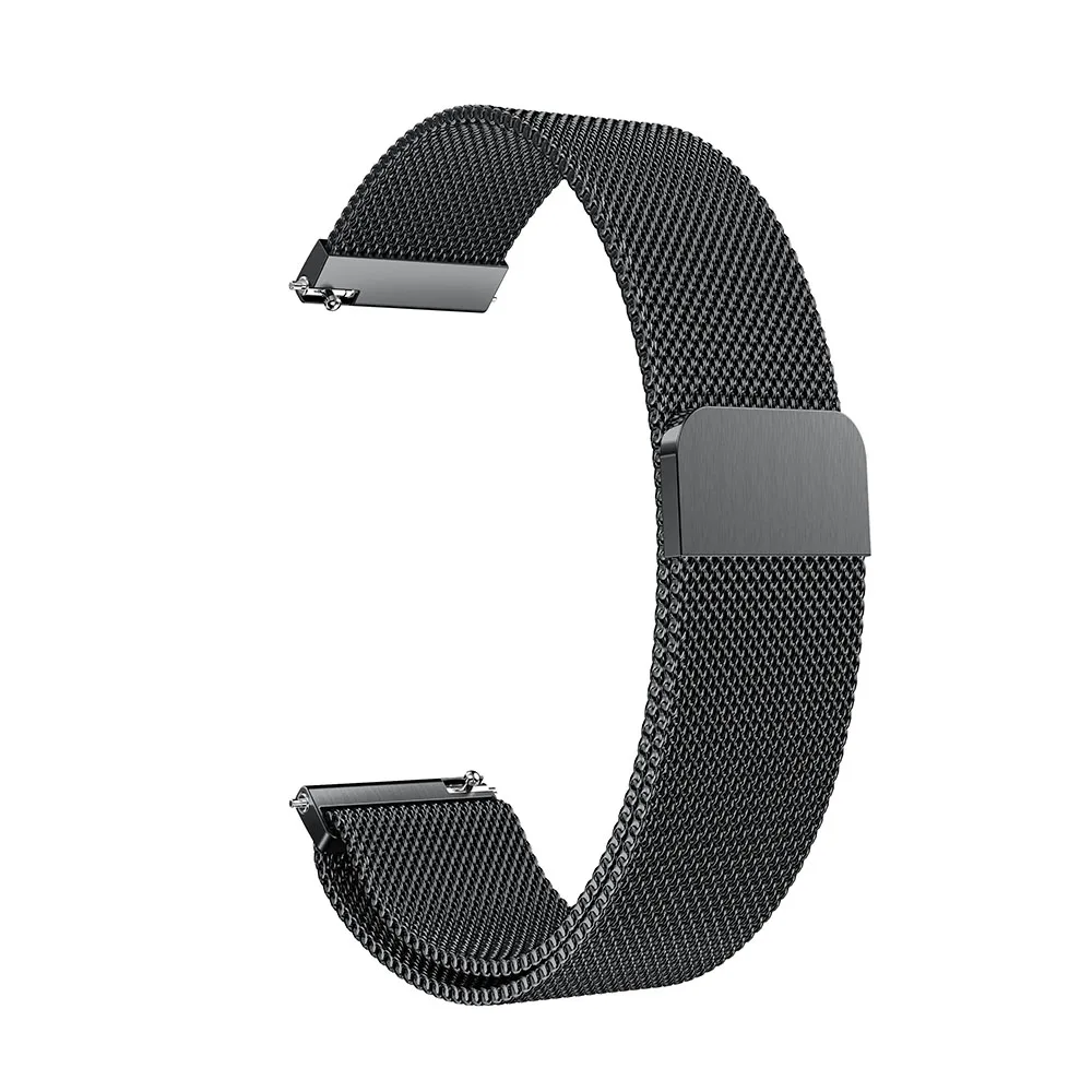 20 мм ремешок для часов браслет Garmin Vivoactive 3/Huami Amazfit Bip/GTR 42 Смарт часы из нержавеющей