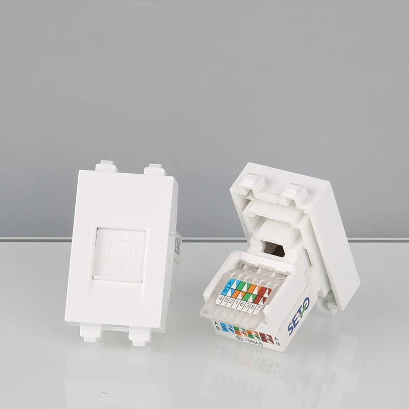 1 шт. сетевая Панель RJ45 5e для подключения к Интернету| |