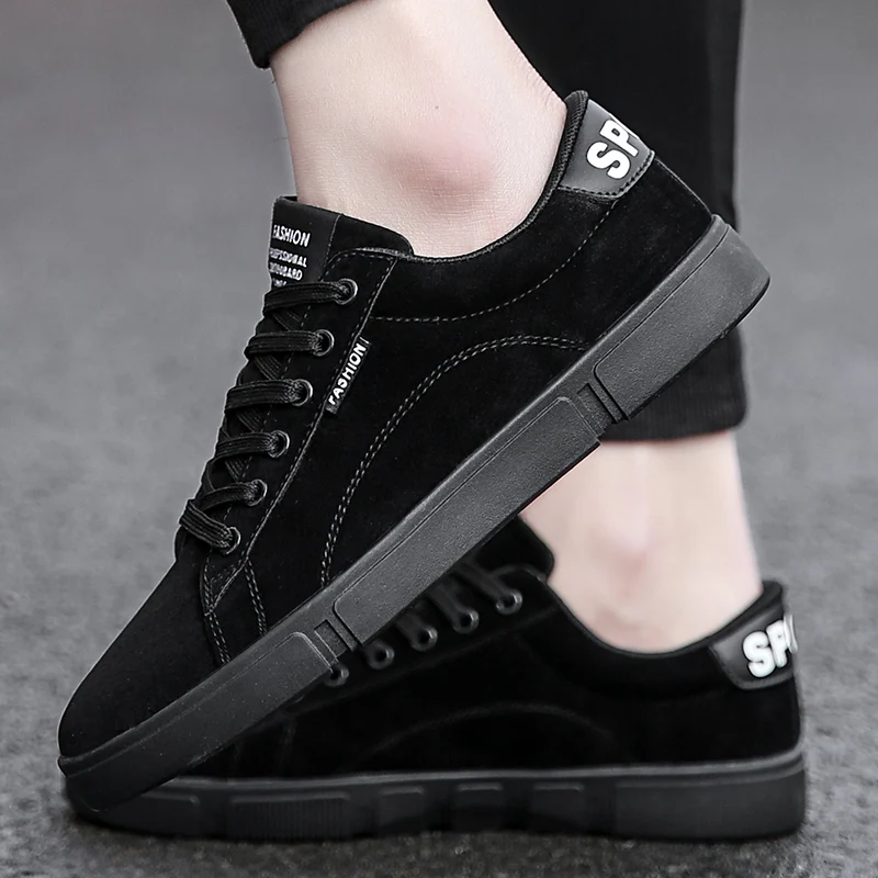 2018 Новый Осень Повседневная Мужская обувь Человек Туфли без каблуков дышащие