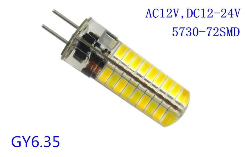 Прозрачная Светодиодная лампа кукуруза 12 в пост. Тока ~ 24 Тока|corn led bulb|led bulbled gy6.35 |