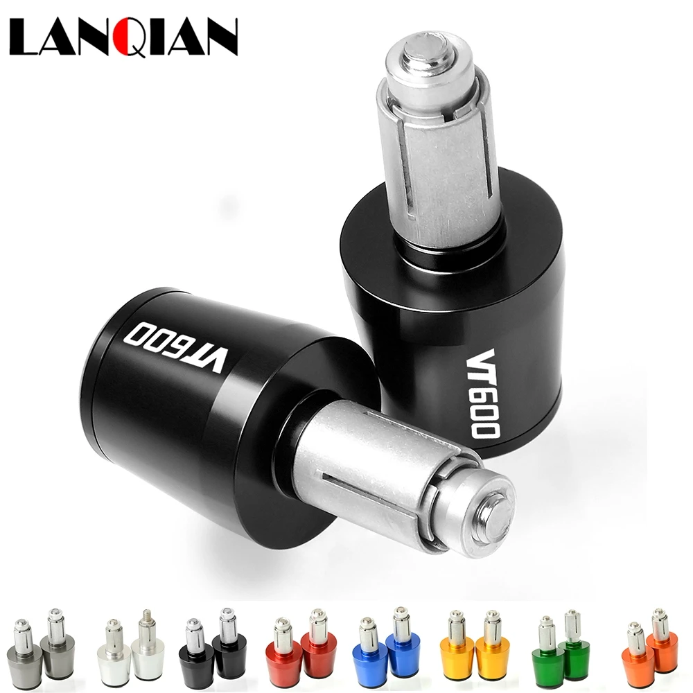 

For Honda VT600 VT 600 1998 1999 - 2006 2007 VT600C VT600CD VT600CD2 Motorbike Handlebar Grips End Gear Balanced Plug Slider