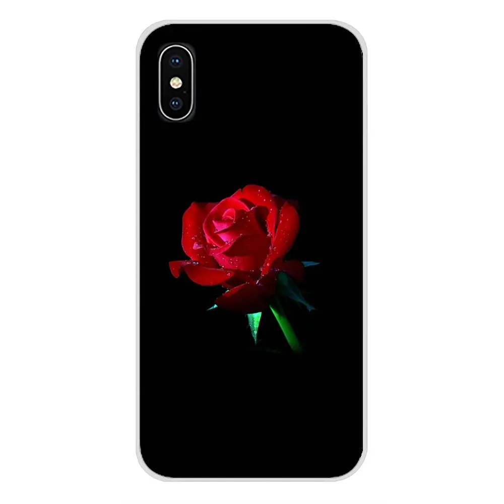 Мягкие чехлы Модные Красавица и Чудовище красная роза для sony Xperia Z (Сони Иксперия