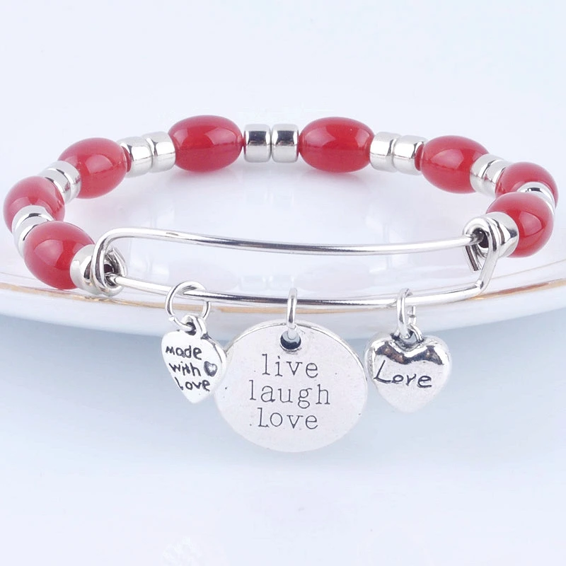 2018 расширяемый Регулируемый провод обертывание акриловый жесткий браслет из