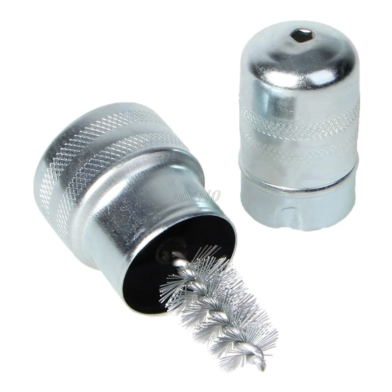 Car Vehicle Silver Battery Post Terminal Cleaner Tool Stainless Steel Brush July1 Whosale&DropShip|Щетка| |