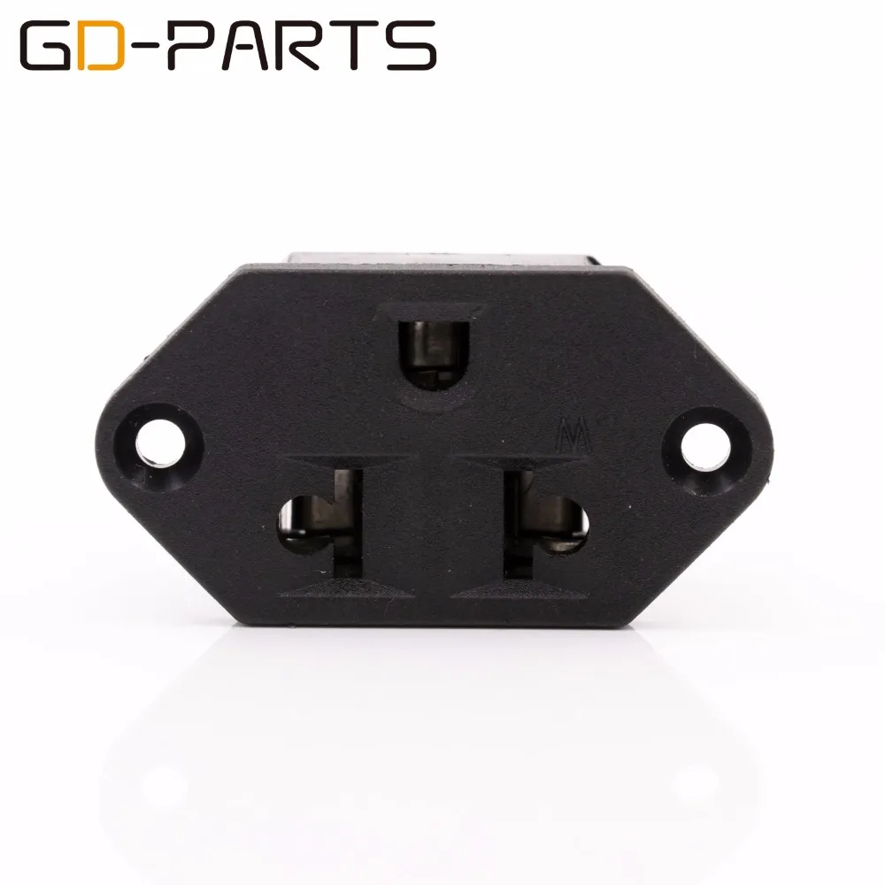 GD PARTS бразильский стандарт Женский Разъем питания переменного тока разъем