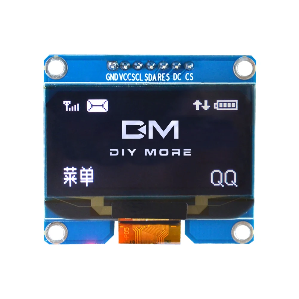 SPD0301 1,54 дюймовый oled-дисплей модуль 7PIN SPI IIC серийная плата с ЖК-экраном GND VCC SCL SDA 1,54 ''для Arduino