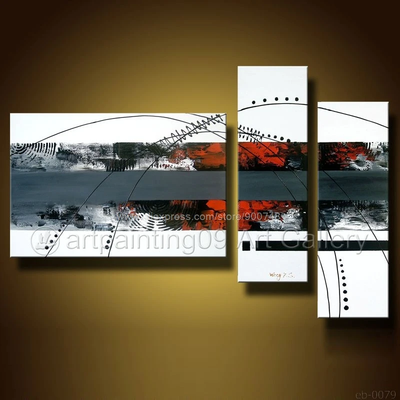 Огромные картины поп нож домашний декор недорогой абстрактный настенные для