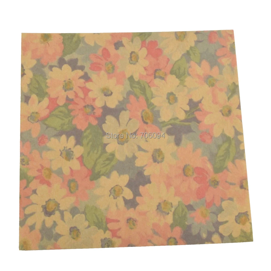 

200PCS 10x10cm &13x13cm Pudding Bottle Sealing paper Mini Square kraft package paper gift paper