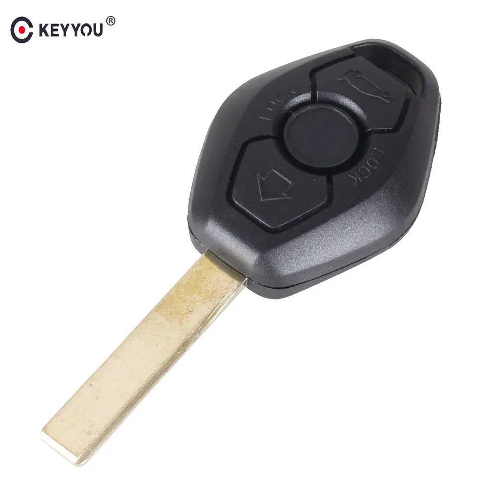 KEYYOU Key Remote Fob Case Replacement Car Shell Cover Keyless For BMW 1 3 5 6 7 Series X3 X5 Z3 Z4 | Автомобили и мотоциклы