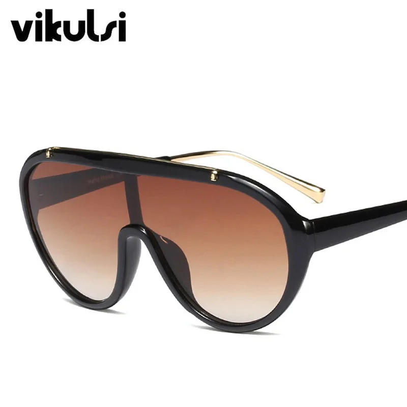 

Retro Oversized Sunglasses Female Brand Designer Gradient Sunglasses Women Men Big Frame Shades Point Outdoor Eyewear