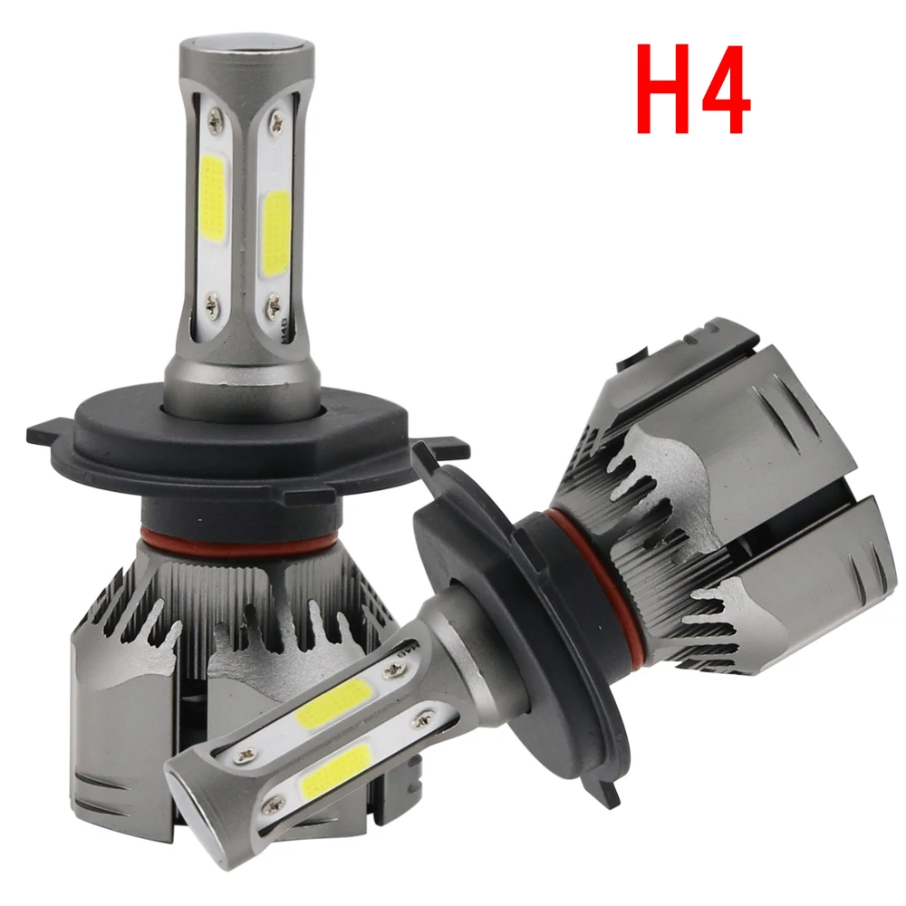 Одна пара H7 LED H4 H11 H1 H3 Автомобильная лампочка 6000k 10000lm лампада H8 HB3 HB4 9005 9006