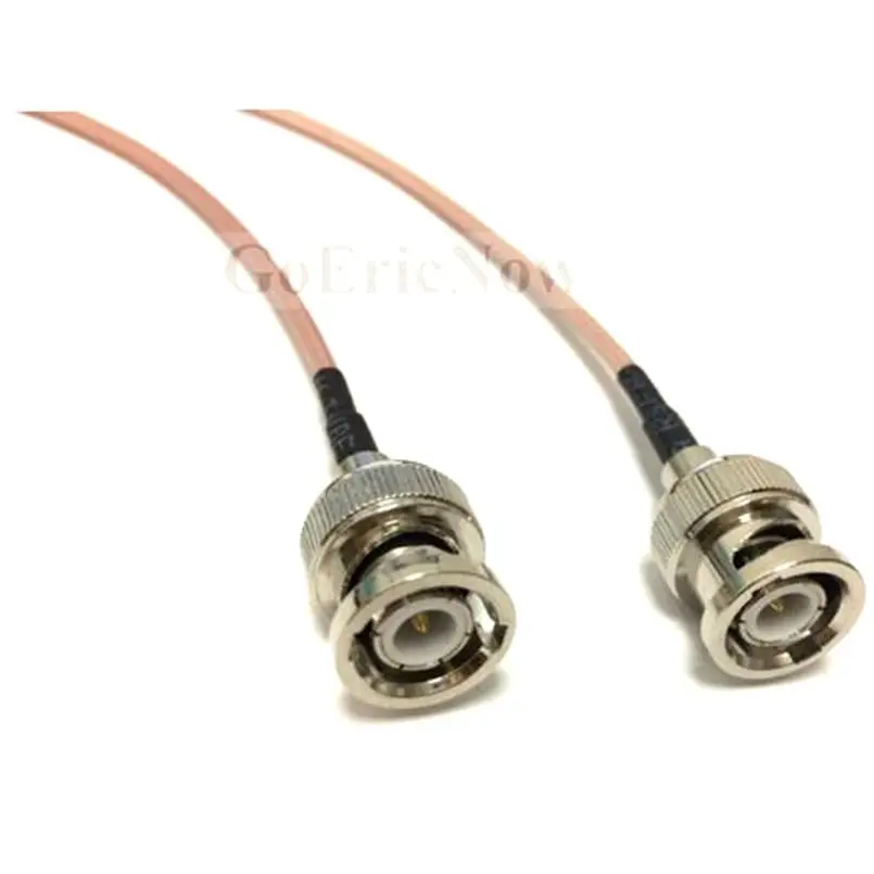 5 шт. радиочастотный коаксиальный HD SDI видеокабель прямой угол BNC штекер-гнездо RG179