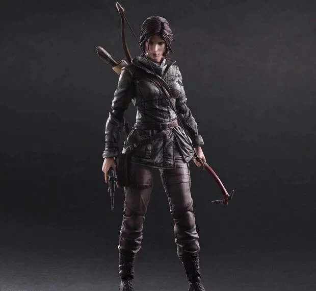 Фигурки Kai PA Tomb Raider Lara Croft игрушки из ПВХ для детей 25 см|Игровые фигурки и
