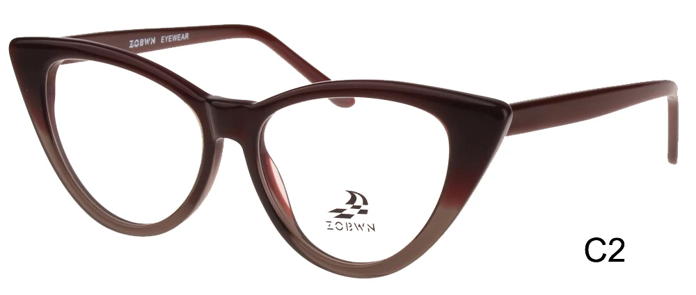 ZOBWN кошачий глаз очки женские traval gafas модные стеклянные женские очки Рамка Lunettes armacao очки de grau feminino