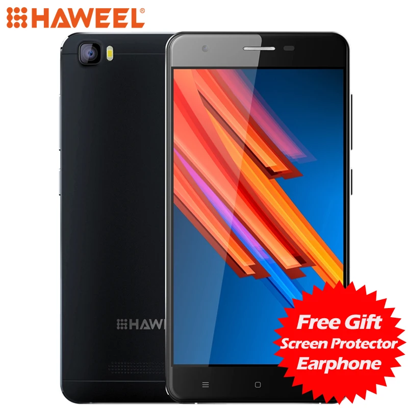 Оригинальный haweel H1 Pro 4 г Мобильные телефоны Android 6.0 1 ГБ Оперативная память 8
