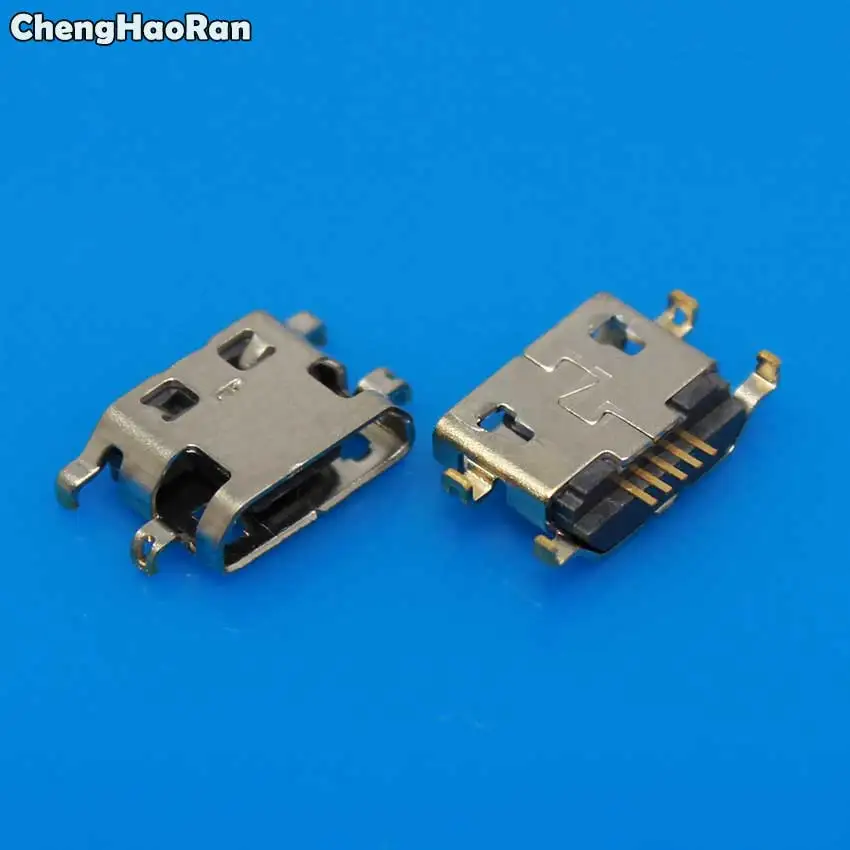 ChengHaoRan микро мини USB порт для зарядки разъем Lenovo A708t S890/для Alcatel 7040N/для HuaWei G7|Шлейфы