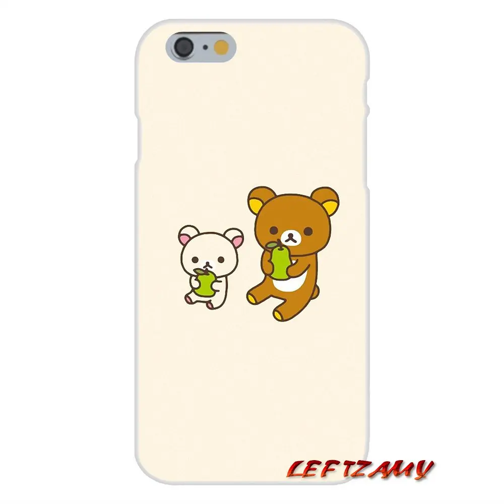 Для htc один M7 M8 A9 M9 E9 плюс U11 Desire 630 530 626 628 816 820 Симпатичные rilakkuma Медведь аксессуары