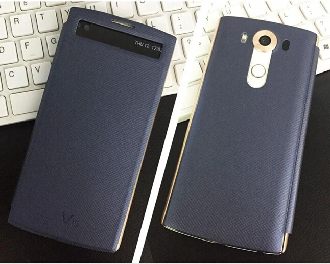 10 шт./лот для LG V10 пользовательский беспроводной зарядки мобильного телефона комплекты V10 крышку батарейного отсека, v10 беспроводной зарядки+ NFC - Цвет: Синий