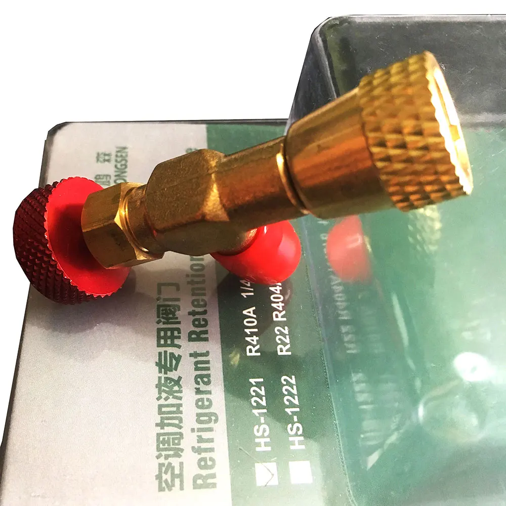 HS-1221/HS-1222 R410A/R22 Холодильный зарядный адаптер охлаждающий регулирующий клапан для