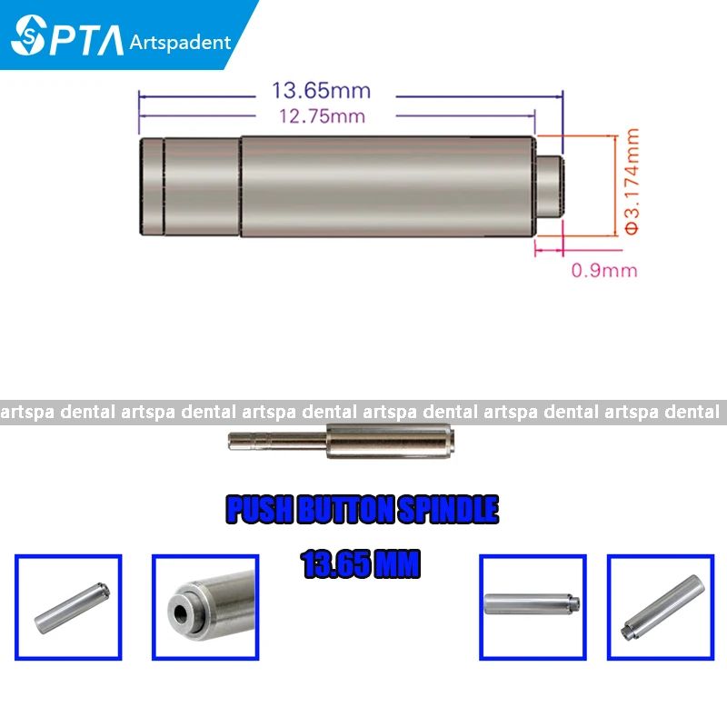 5 шт. 13 65 мм зубной шпиндель стоматологический картридж ротор запасные части |