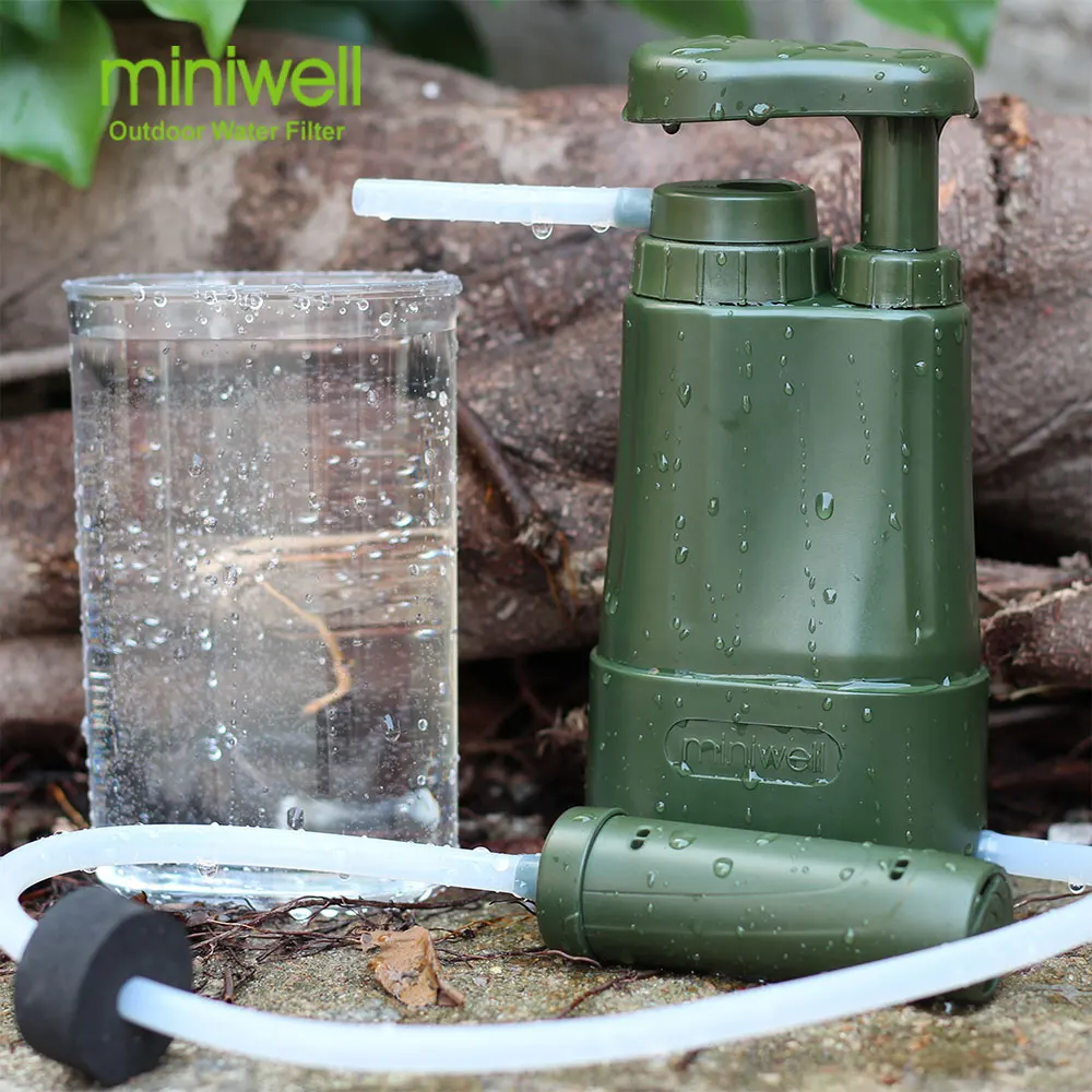 

Outdoor survival personal water filter purifier emergency kits