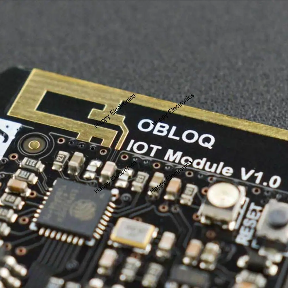 DFRobot тяжести UART obloq модуль IOT, 3,3~ 5,5 V Встроенная флеш-память 32 бит Процессор+ TCP/IP поддерживает протокол MQTT IOT сервис microsoft Небесно-Голубой