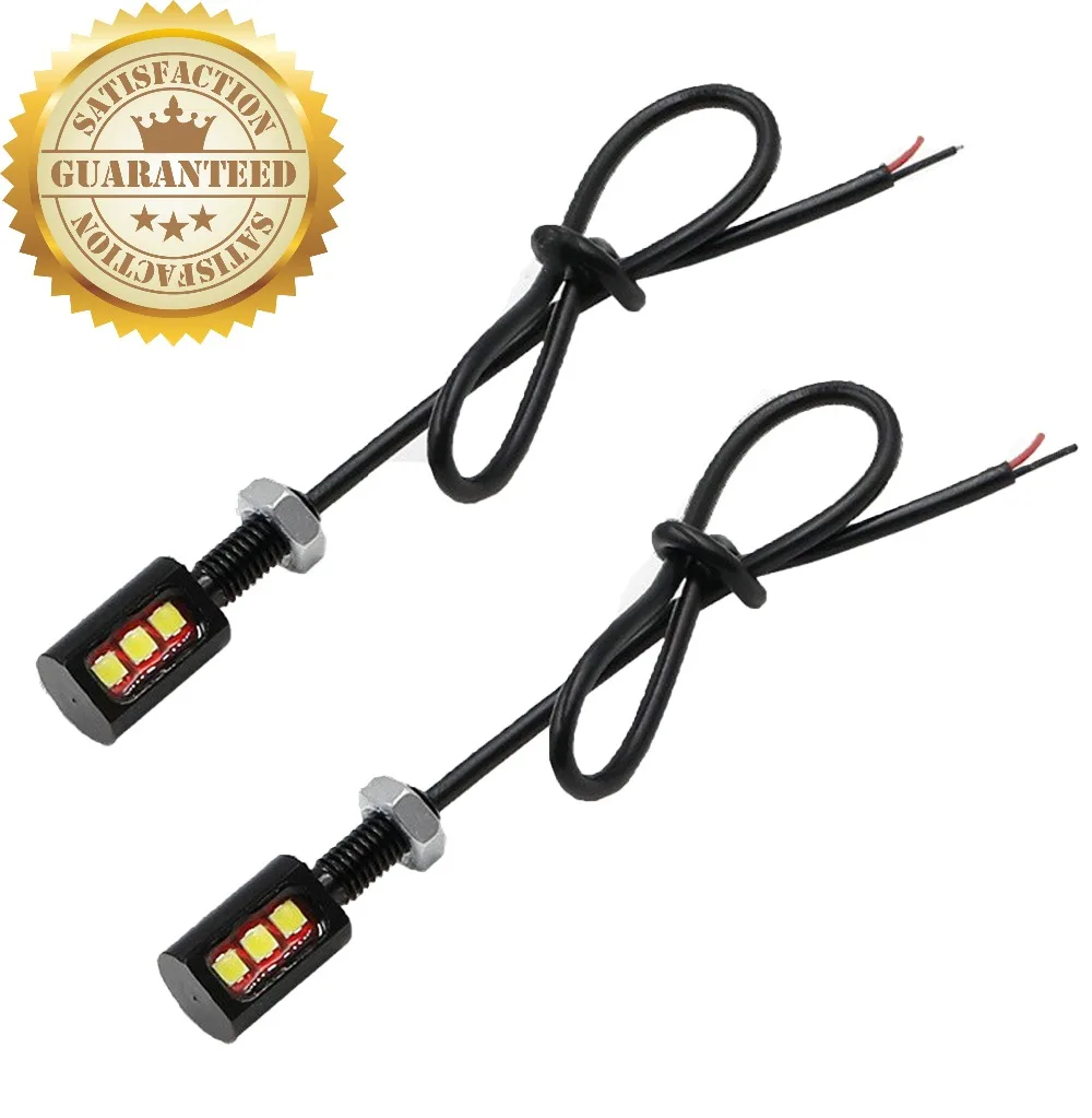 2 шт. 12 В Новое поступление Eagle Eye 3 SMD светодиодные дневные ходовые огни 10 Вт 5630