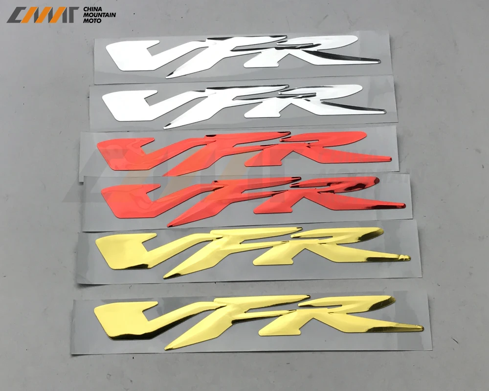 3d наклейка на мотоцикл с логотипом VFR для HONDA VFR400 VFR800 VFR1200 (VFR) Badge|Наклейки и