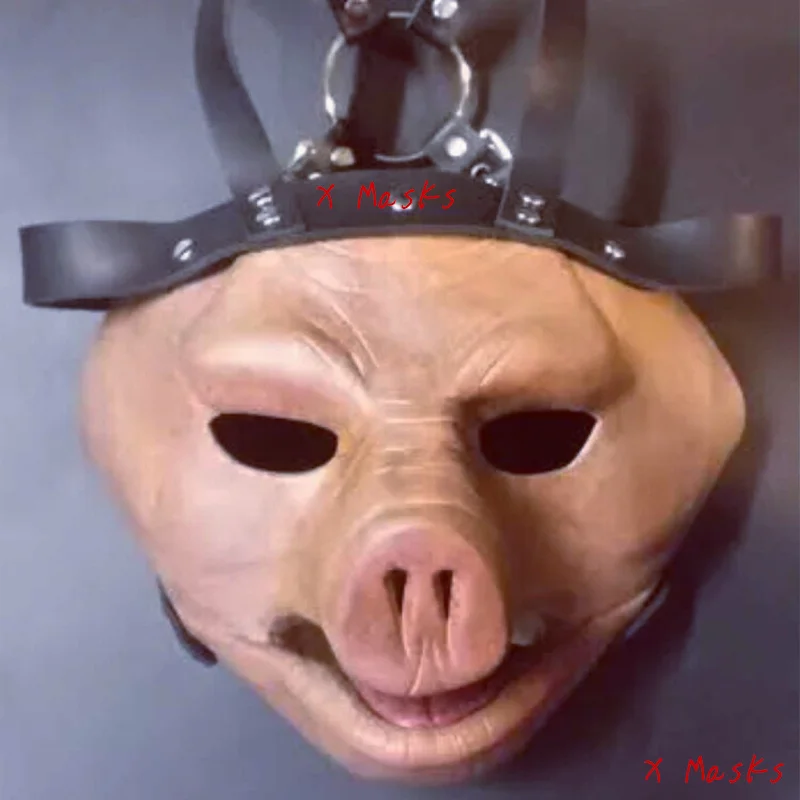 Slipknot Pig Costume Latex Mask Corey Taylor masks Dulex DJ Star Cosplay Halloween Prop Adult Adjuster slipknot | Дом и сад