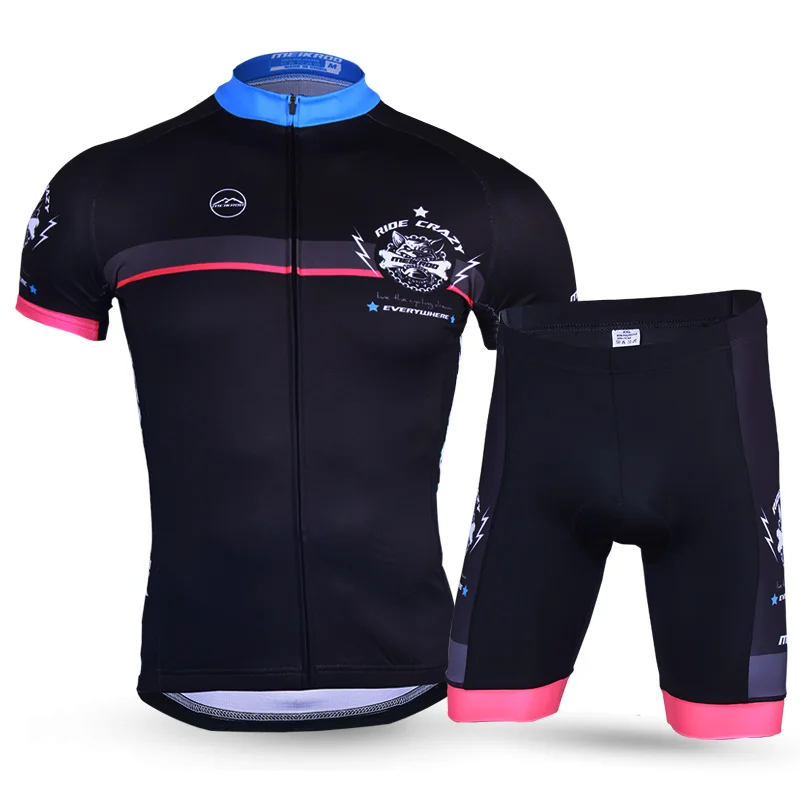Новое поступление летние дышащие комплекты для мужчин Ropa Ciclismo с коротким рукавом