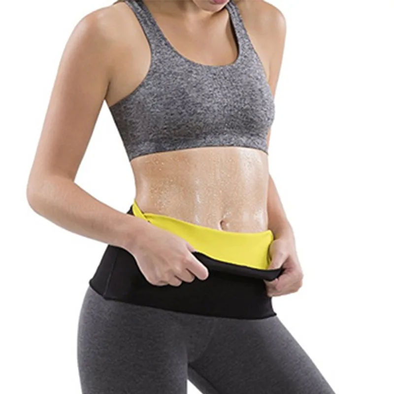 

Sauna Sweat slimming body shaper corset Neoprene Wrap Trimmer waist Belt fitness Tummy Control Waist trainer modeling strap