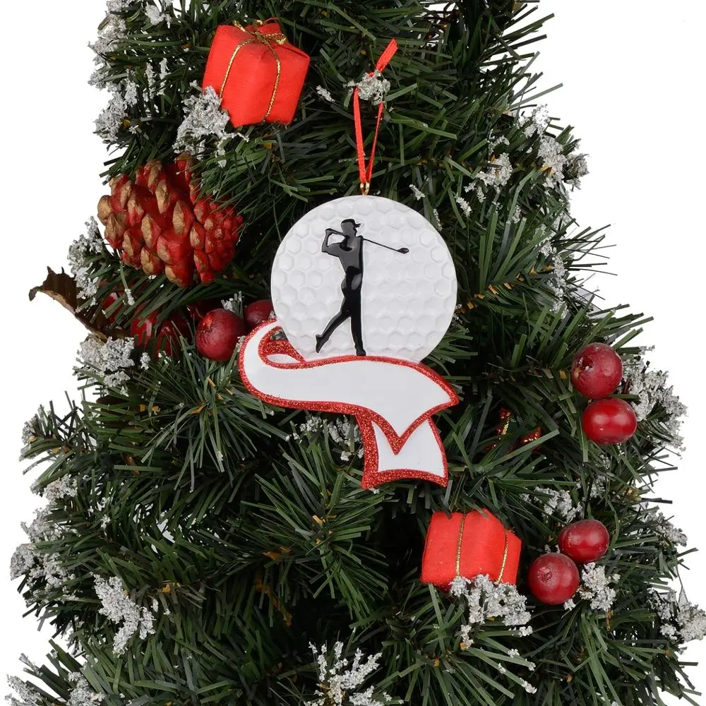 MAXORA Boy Golf Player Athlete Sports Christmas Ornament Personalized Gift Decorations for Home | Дом и сад
