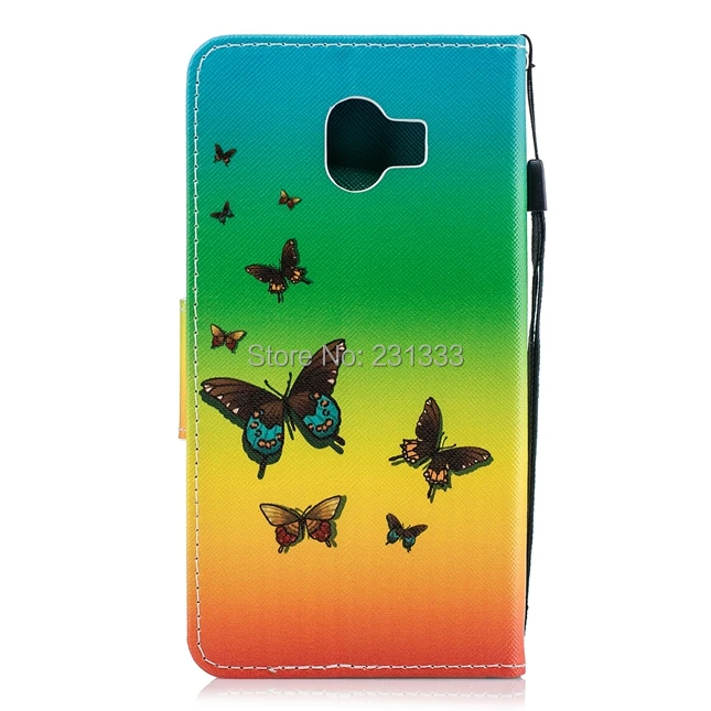 Кожаный чехол кошелек с рисунком для Samsung Galaxy J4 J6 J310 J510 J710 S6 EDGE S7 ID Card из ТПУ