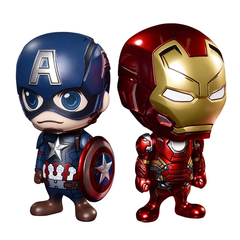 Disney с принтами &quotMarvel&quot &quotМстители Железный человек Марк 46 Капитан Америка 11 см