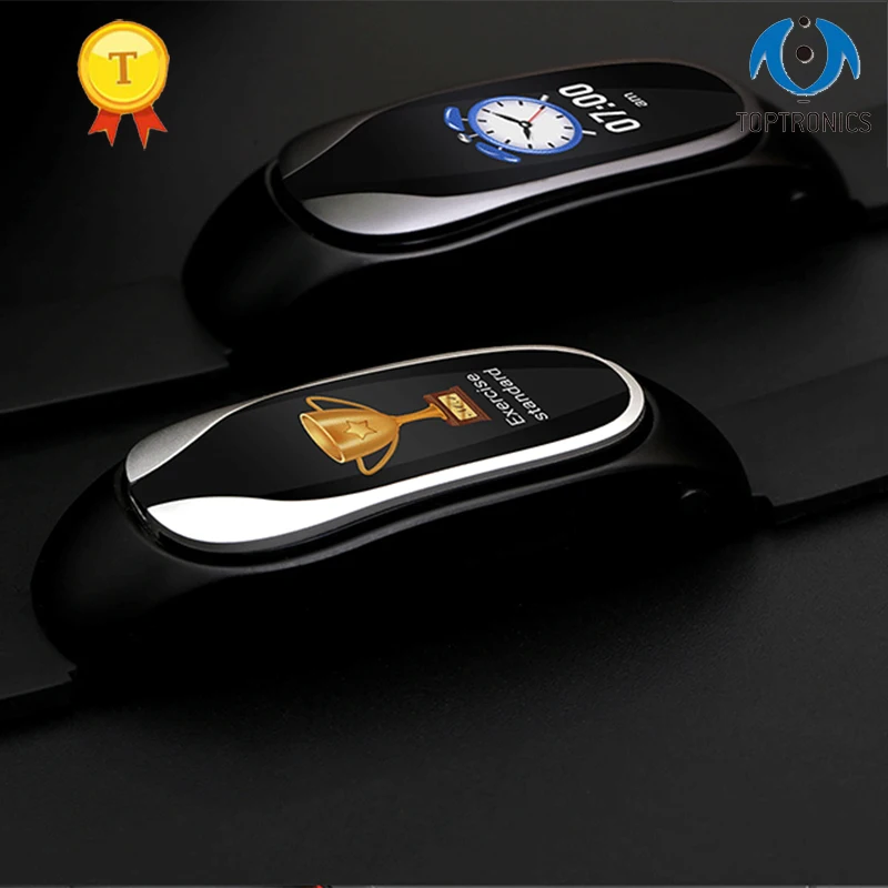 Bluetooth цветная гарнитура Talk умный Браслет пульсометр спортивные Смарт-часы Шагомер фитнес-трекер Браслет подарок