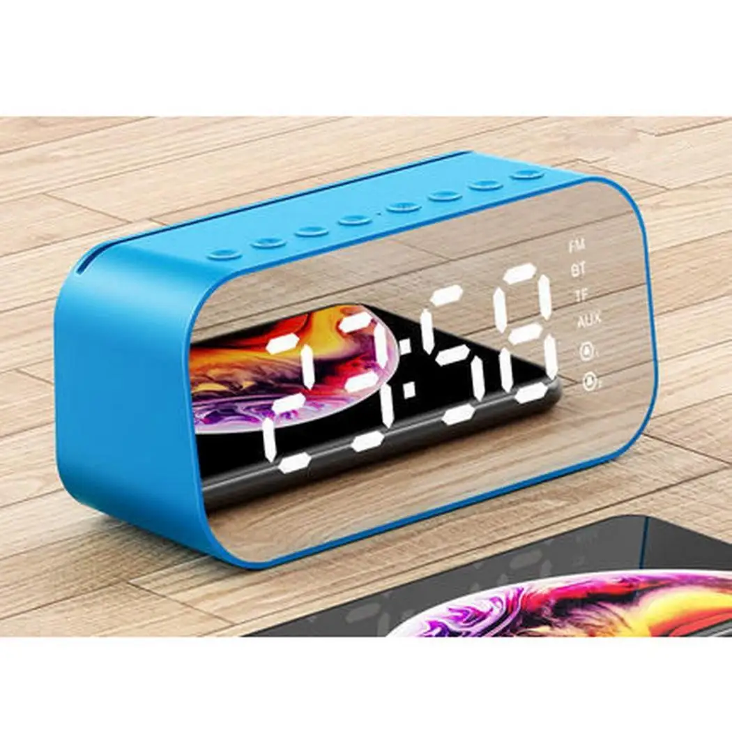 Открытый мини портативный Bluetooth динамик Низкий уровень Шума светодиодный