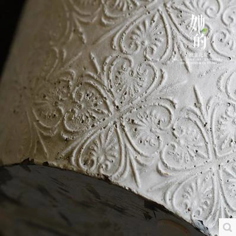 Круглая силиконовая форма для цементных цветочных горшков украшения дома
