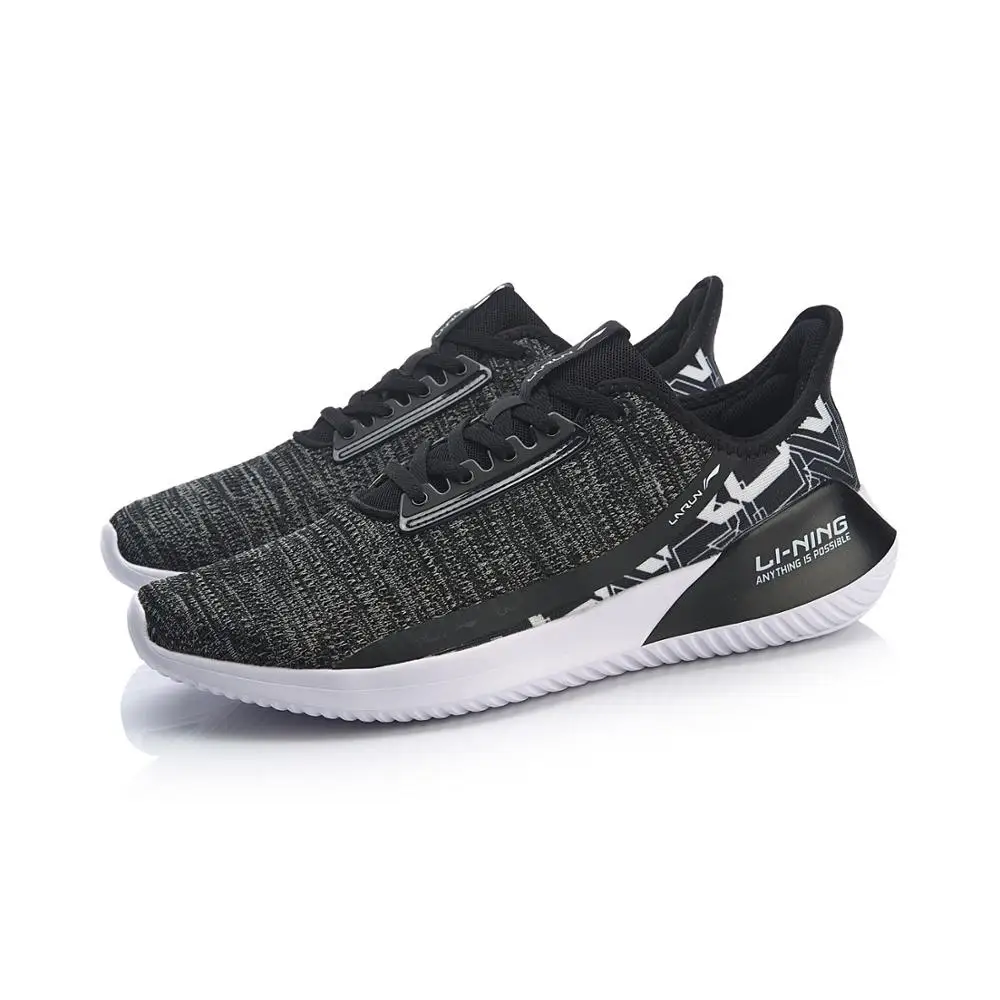 Li-Ning Для мужчин ACE RUN удобные кроссовки для бега из дышащего материала подойдет как для повседневной носки, так пряжа светильник дышащая подкладка Спортивная обувь Кроссовки ARHP051 XYP879